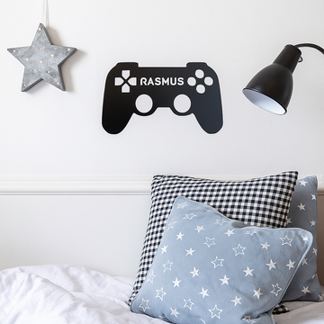 Navneskilt - Controller - 25x15 cm.