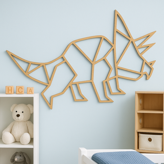 Tri-dinosaur - 48×27 cm