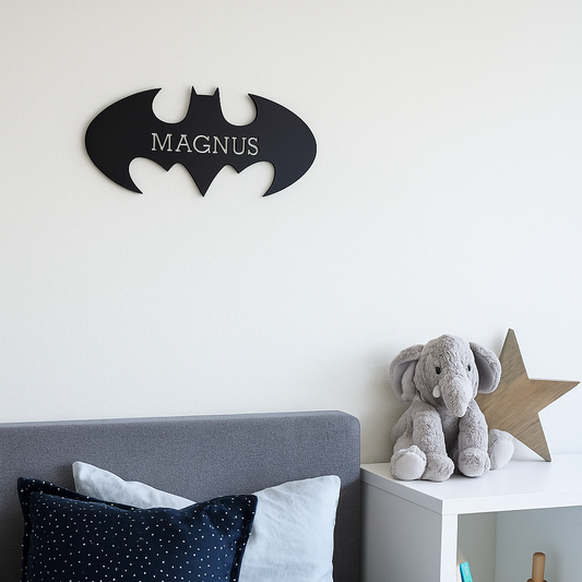 Navneskilt - Batman - 24×11 cm