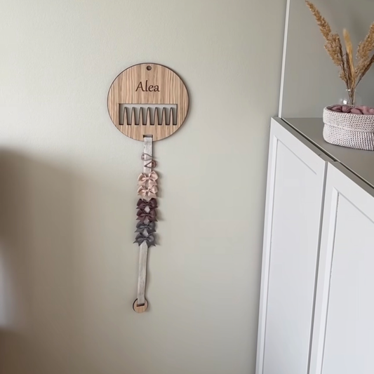 Hårspænde og elastikholder - Hairclips - 20×20 cm