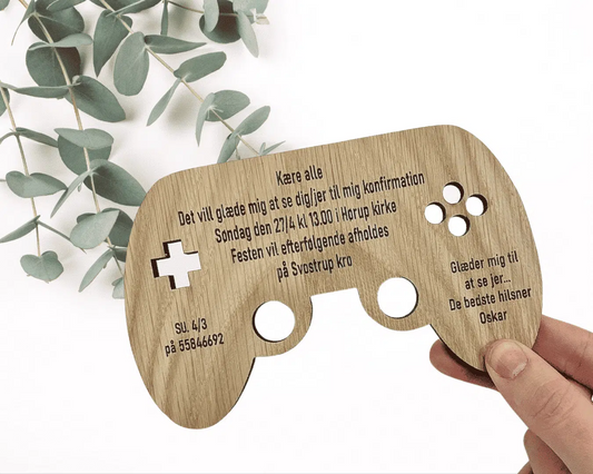 Invitation - Controller - 13×21 cm