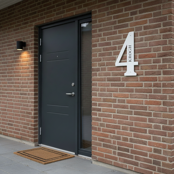 Husnummer - Eget navn