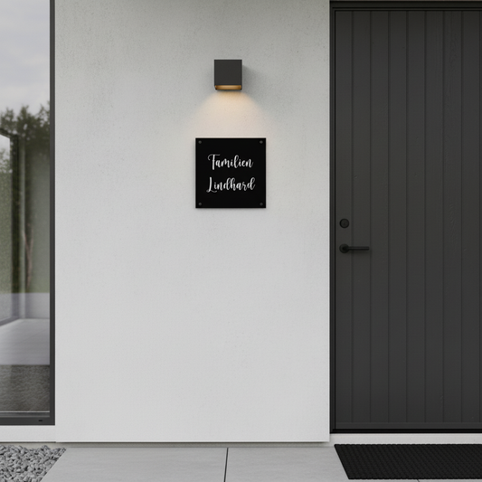 Husskilt - Eget navn