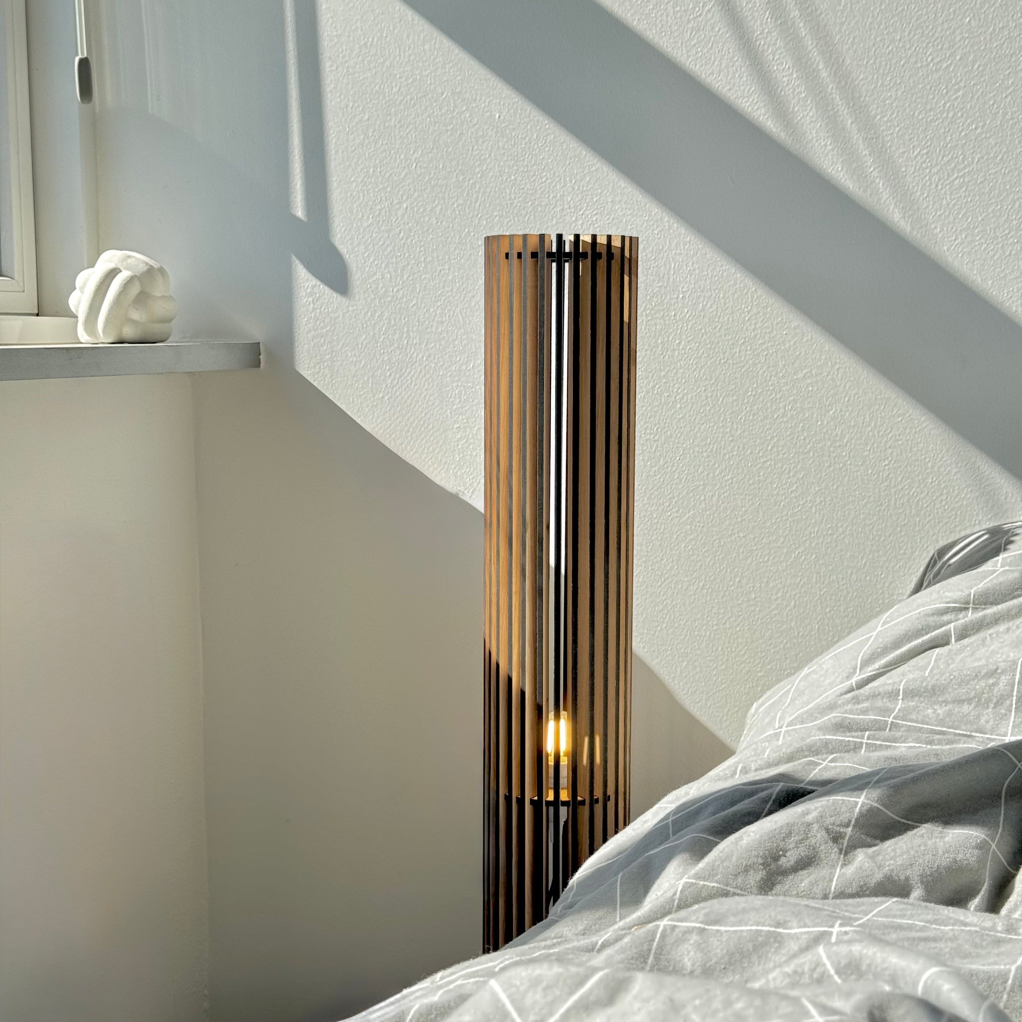 Pendel gulvlampe - Lige - 15x120 cm