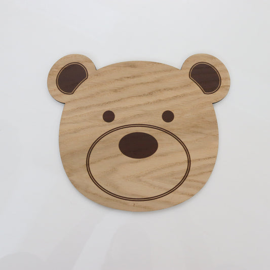 Børnelampe - Bamse - 25x21 cm