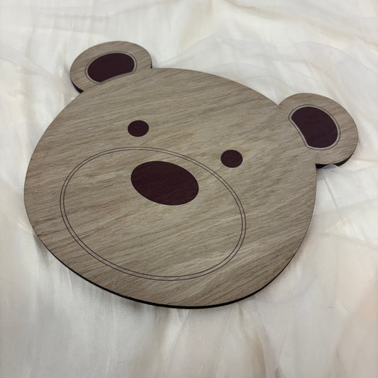 Børnelampe - Bamse - 25x21 cm