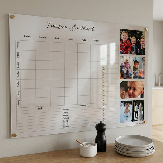 Design selv familiekalender