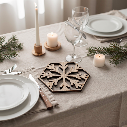 Bordskåner - Jul - 18x16 cm