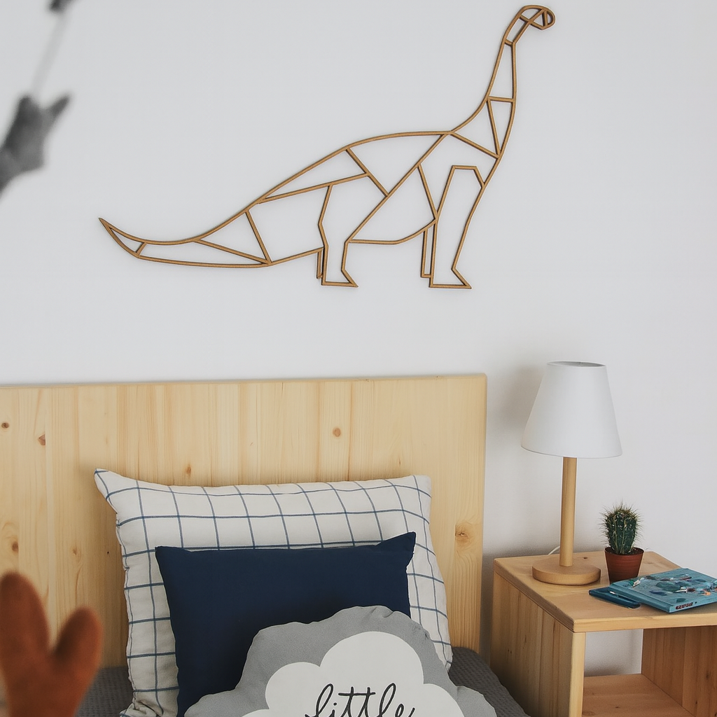 Langhalset dinosaur - 53×36 cm