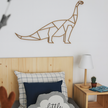 Langhalset dinosaur - 53×36 cm