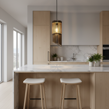 Pendel lampe - Spiral - 15x34 cm